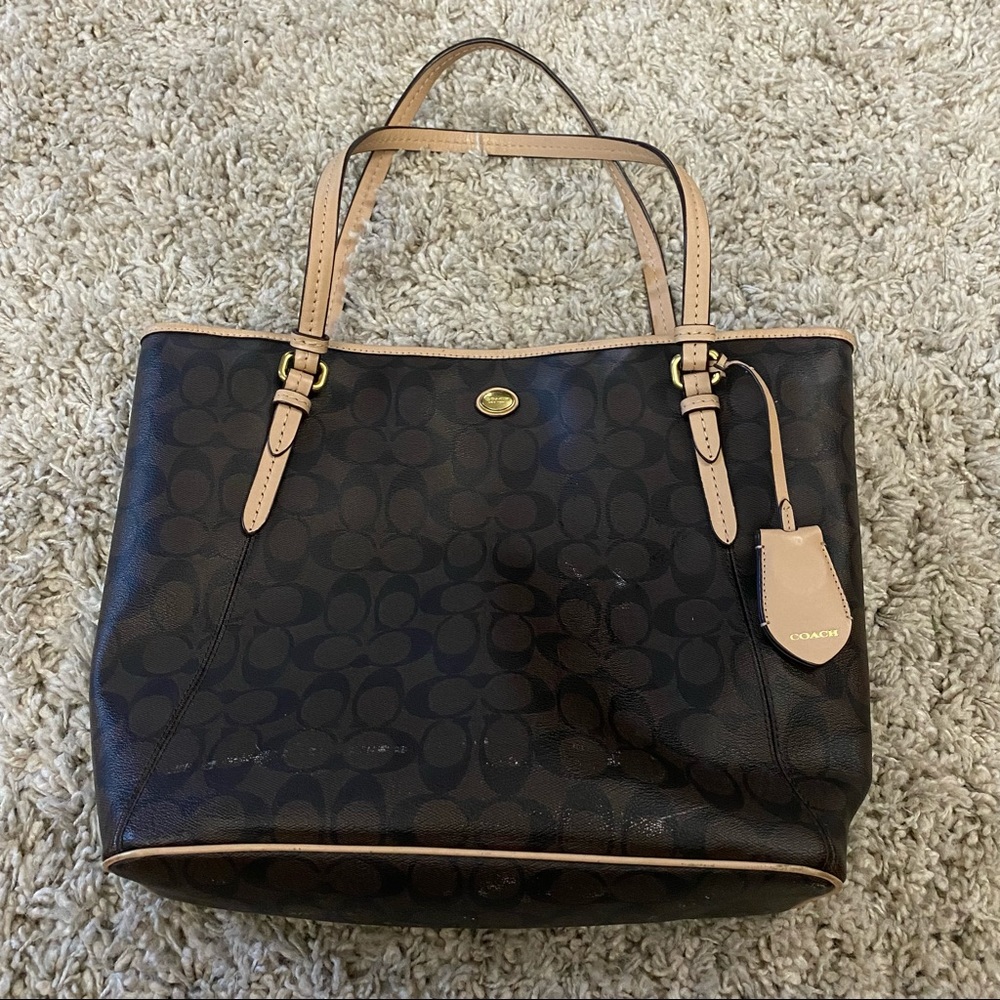 Coach carryall purse